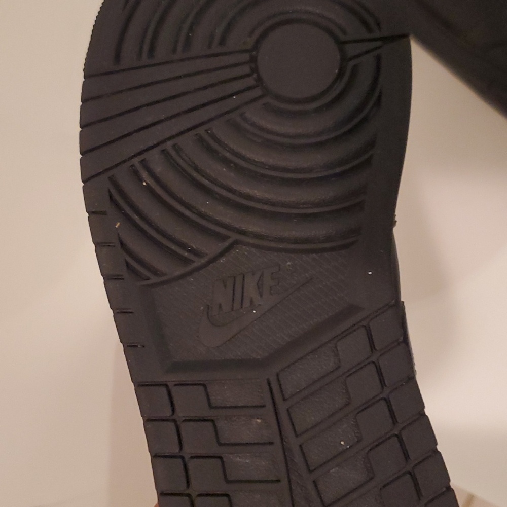 NIKE AIR JORDON 1 MID Men's black size 10.5 - Picture 11 of 15